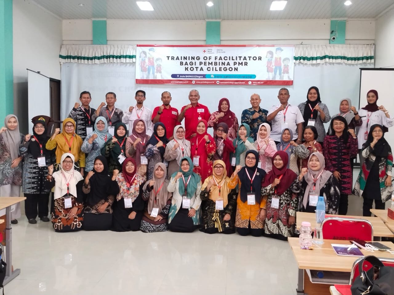PMI Kota Cilegon Gelar Training of Facilitator Bagi Pembina PMR