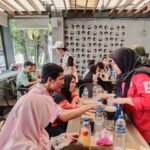 PMI Kota Cilegon Dampingi Disabilitas dalam Pelatihan Barista yang diselenggarakan oleh Rumah BUMN Cilegon