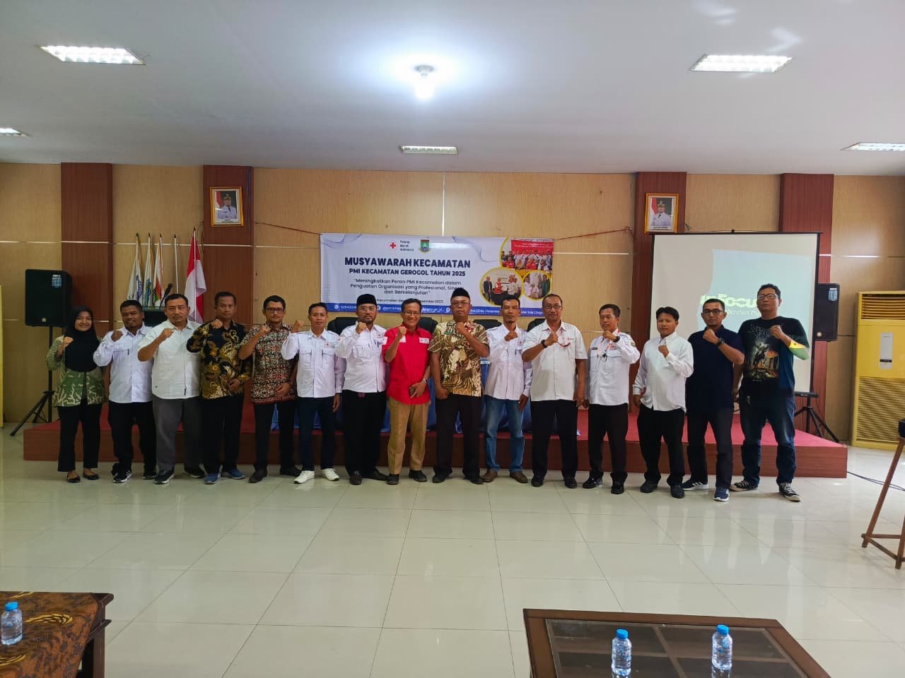 Rahmatullah Kembali Terpilih Pimpin PMI Kecamatan Grogol Masa Bakti 2025–2030