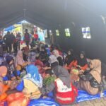 PMI Kota Cilegon Berkolaborasi dengan Tagana dan Relawan, Distribusikan 9.722 Nasi Bungkus/Box untuk Penyintas Banjir