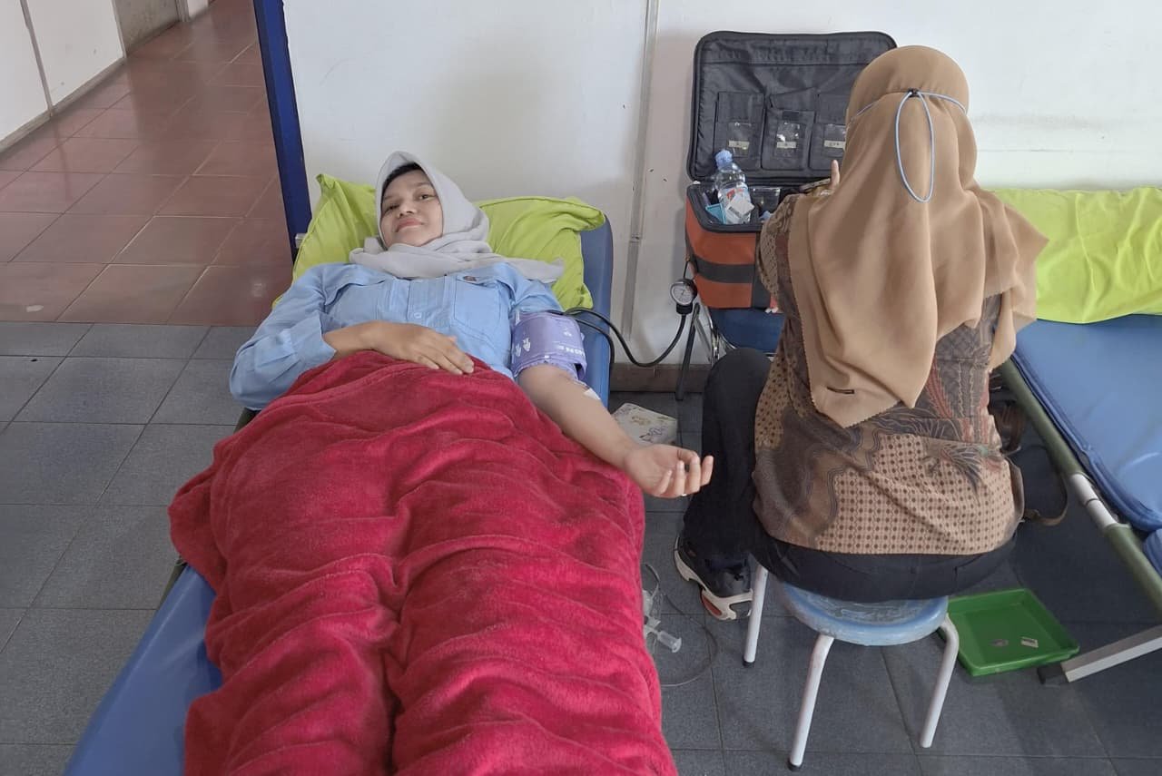 Jelang Ramadhan, Stok Darah PMI Kota Cilegon Aman