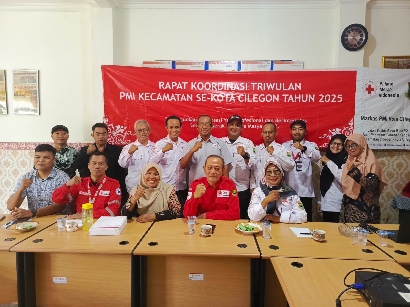 Siapkan Program Prioritas, PMI Kota Cilegon Gelar Rakor Triwulan PMI Kecamatan*