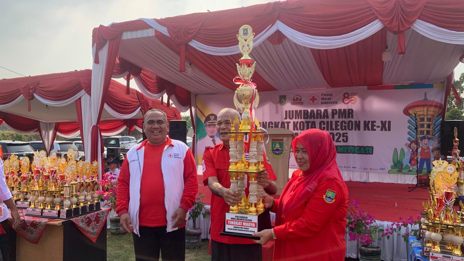 JUMBARA PMR KE-XI KOTA CILEGON RESMI DIBUKA, 561 PESERTA IKUT MERIAHKAN KEGIATAN