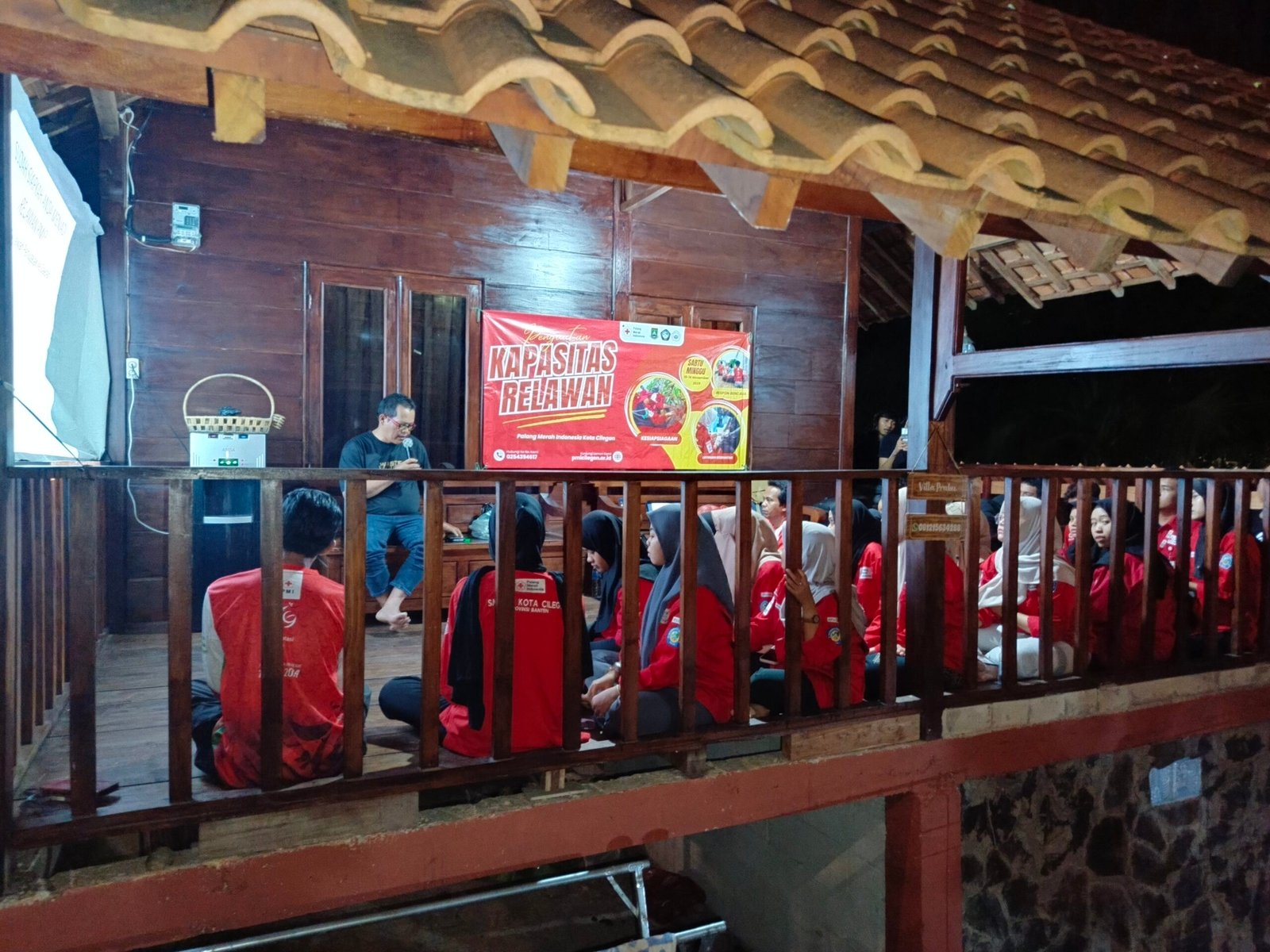 PMI CILEGON PANASKAN SEMANGAT KEMANUSIAAN RATUSAN RELAWAN DI GEMBLENG DUA HARI DI CINANGKA