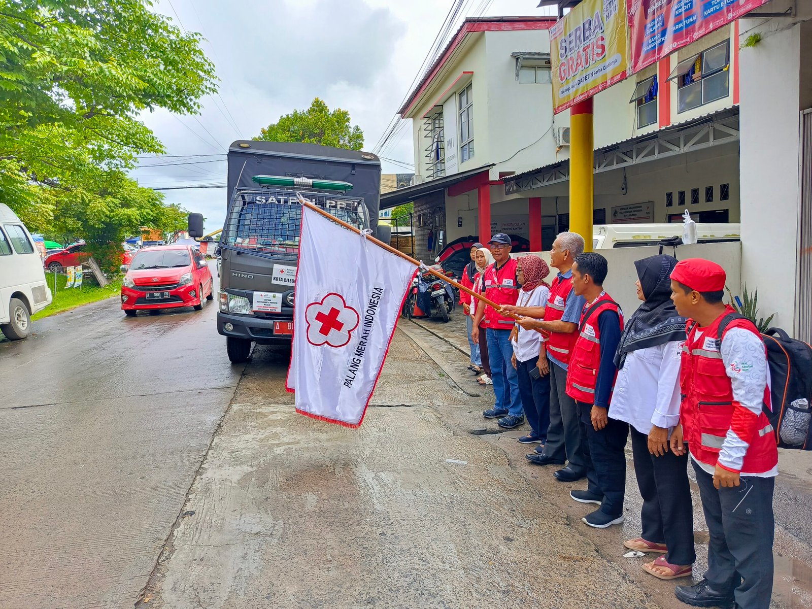 PMI Kota Cilegon Kirim Bantuan Kemanusiaan untuk Penyintas Banjir Bandang dan Longsor di Sumatera